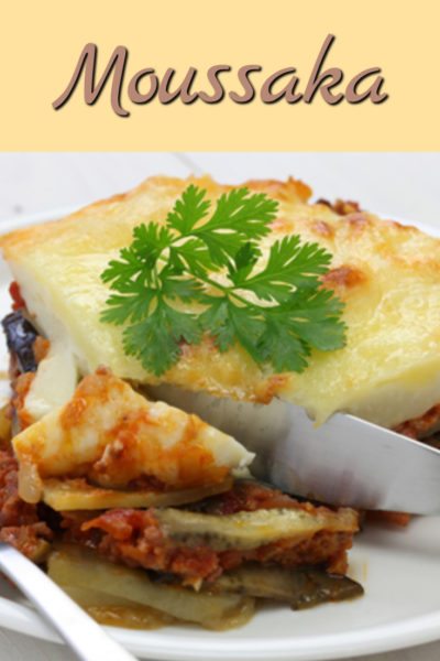 Here's a delicious tasting recipe for Moussaka - it's great for using eggplant when it's coming in from the garden.