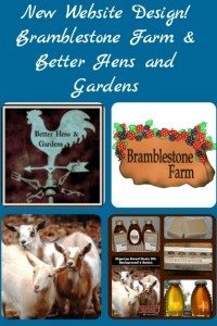 Welcome! New Combined Bramblestone Farm and Better Hens and Gardens Website