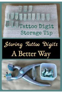 Tattoo Digit Storage Tip
