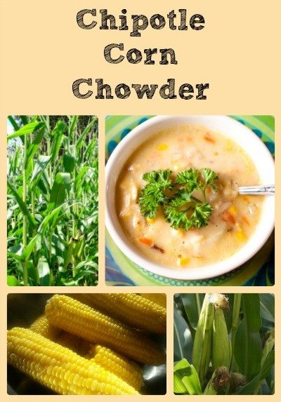 Chipotle Corn Chowder Collage