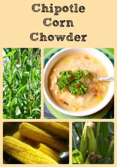 Chipotle Corn Chowder Collage