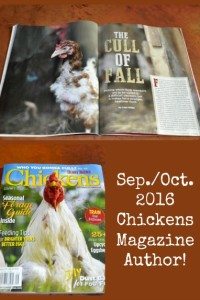 Published in Chickens!