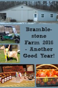 Bramblestone Farm 2016 – Another Good Year