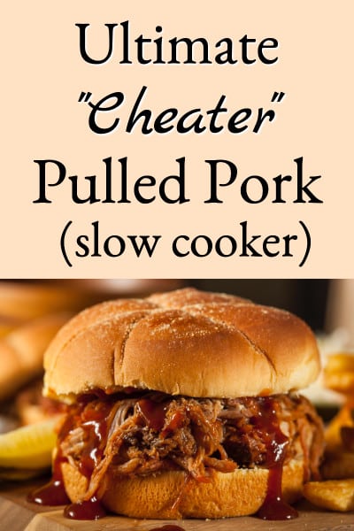 ultimate cheater pulled pork (slow cooker)