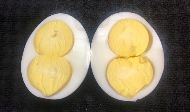 Hard-boiled Double-Yolk Egg