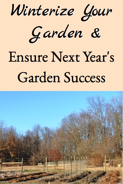 Winterizing The Garden to Ensure Next Year's Garden Success