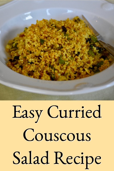 easy curried couscous salad recipe