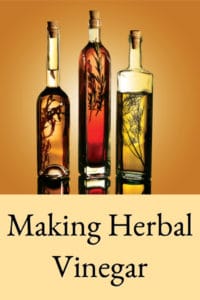 Making Herbal Vinegar