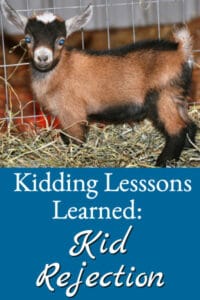 Kidding Lessons Learned: Kid Rejection