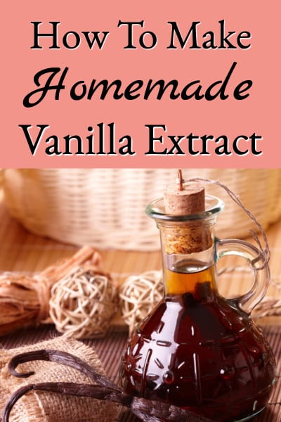 homemade vanilla extract
