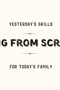 FREE Giveaway! – Yesterday’s Skills for Today’s Family