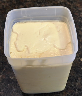 making goat milk butter